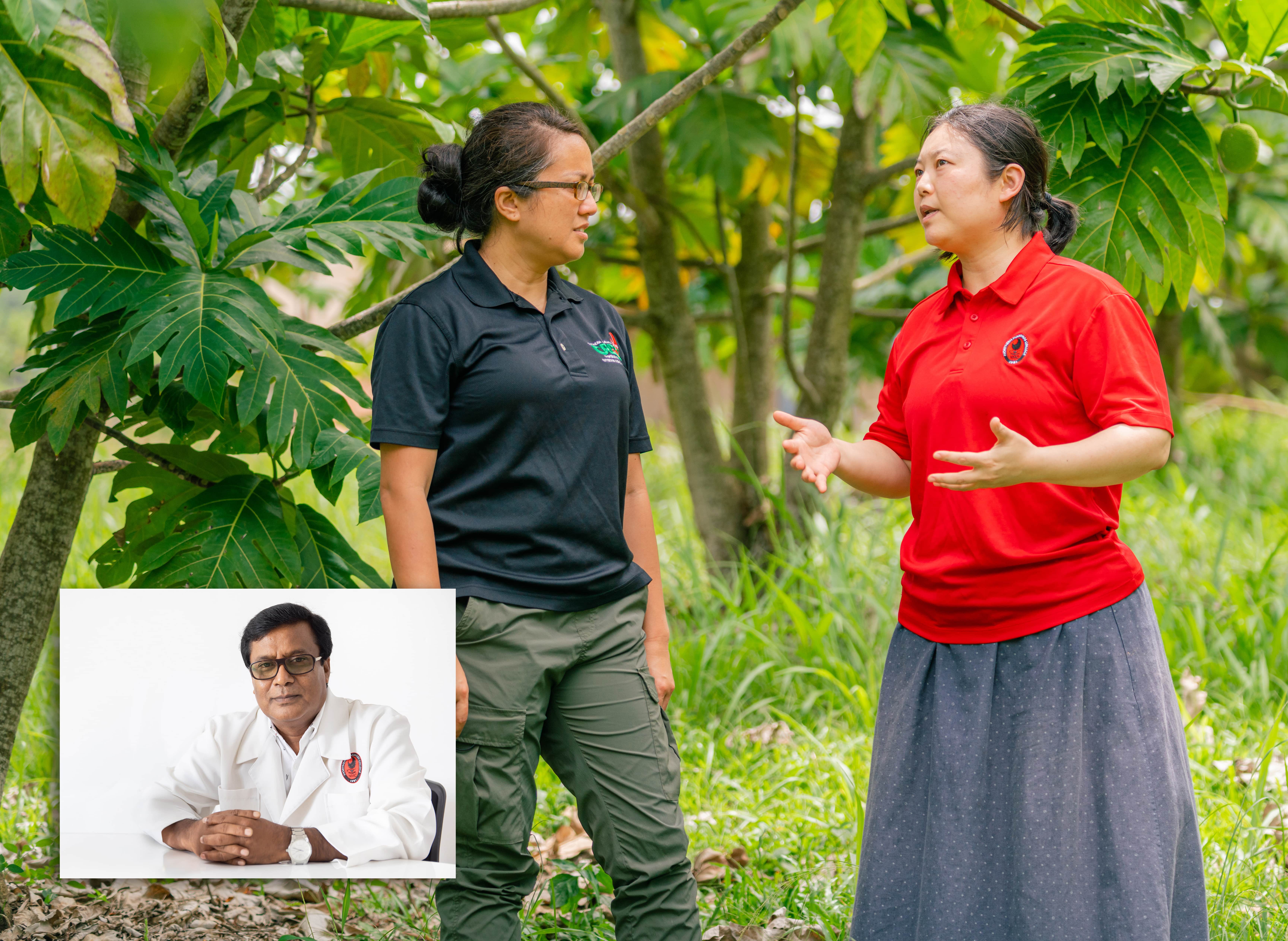 Northern Marianas College CREES Interim Dean Patricia Coleman and NMC Business Professor Dr. Yunzi Zhang, together with NMC CREES Professor and State Program and Food Science Leader Dr. Zaidul Sarker, led the effort to secure a competitive USDA grant in the amount of $10 million which will be used to Cultivate Next Generation Agri-tourism Workforce.